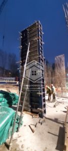 Крупнощитовая опалубка для программы реновации жилищного фонда Москвы