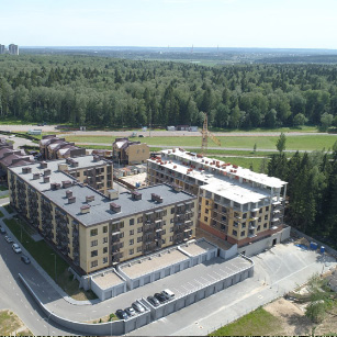 Строительство жилого квартала Скандинавия расположенного в Обнинске